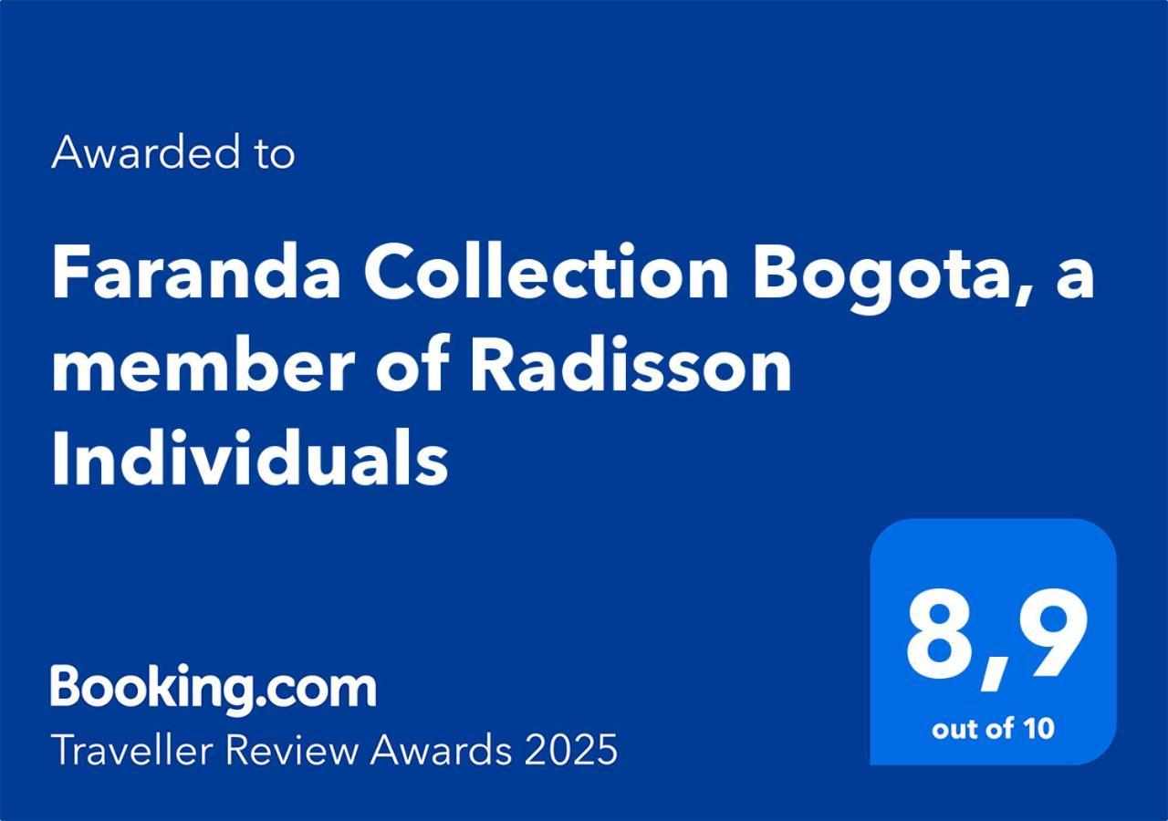 Отель Faranda Collection Bogota, A Member Of Radisson Individuals Экстерьер фото